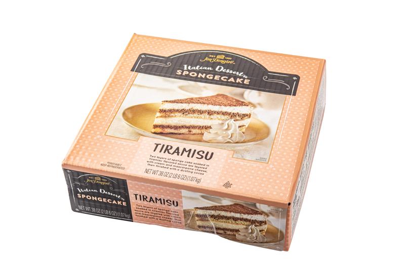 JON DONAIRE 9 IN 10-SLICE TIRAMISU ROUND | Cakes & Brownies