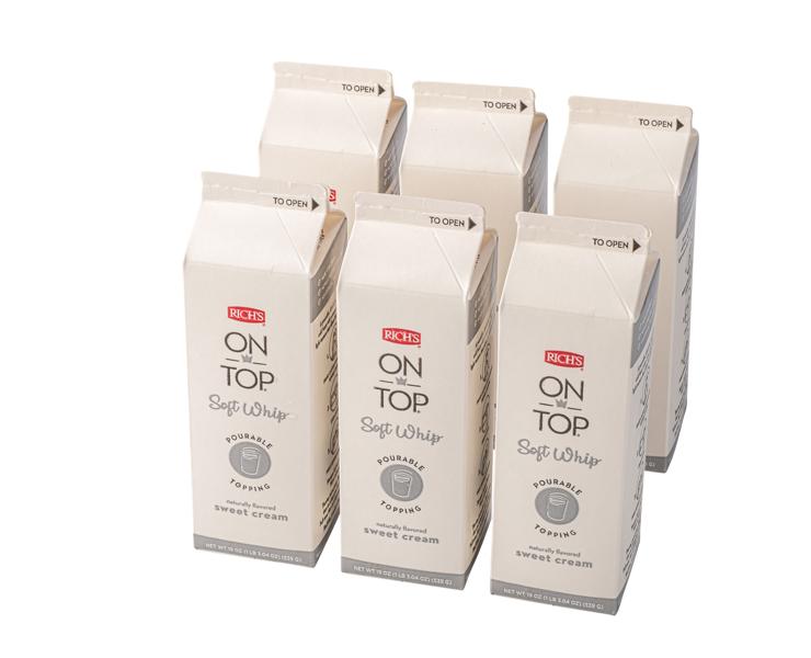 Sweet Cream Soft Whip Cold Foam, 6 Ct, 1.19 lb | Rich's USA