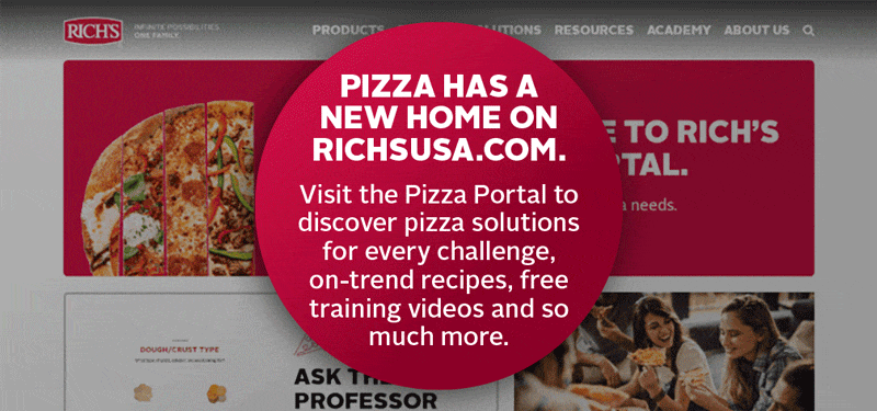 Pizza has a new home on RichsUSA