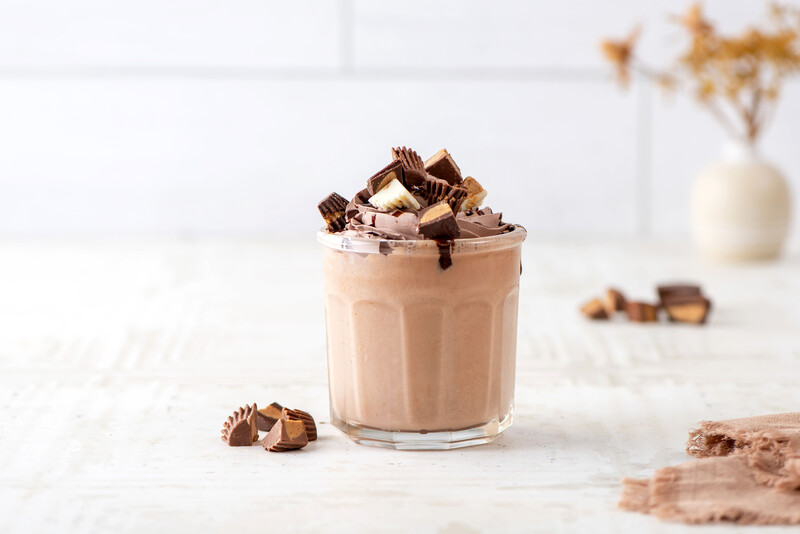 Peanut butter milkshake