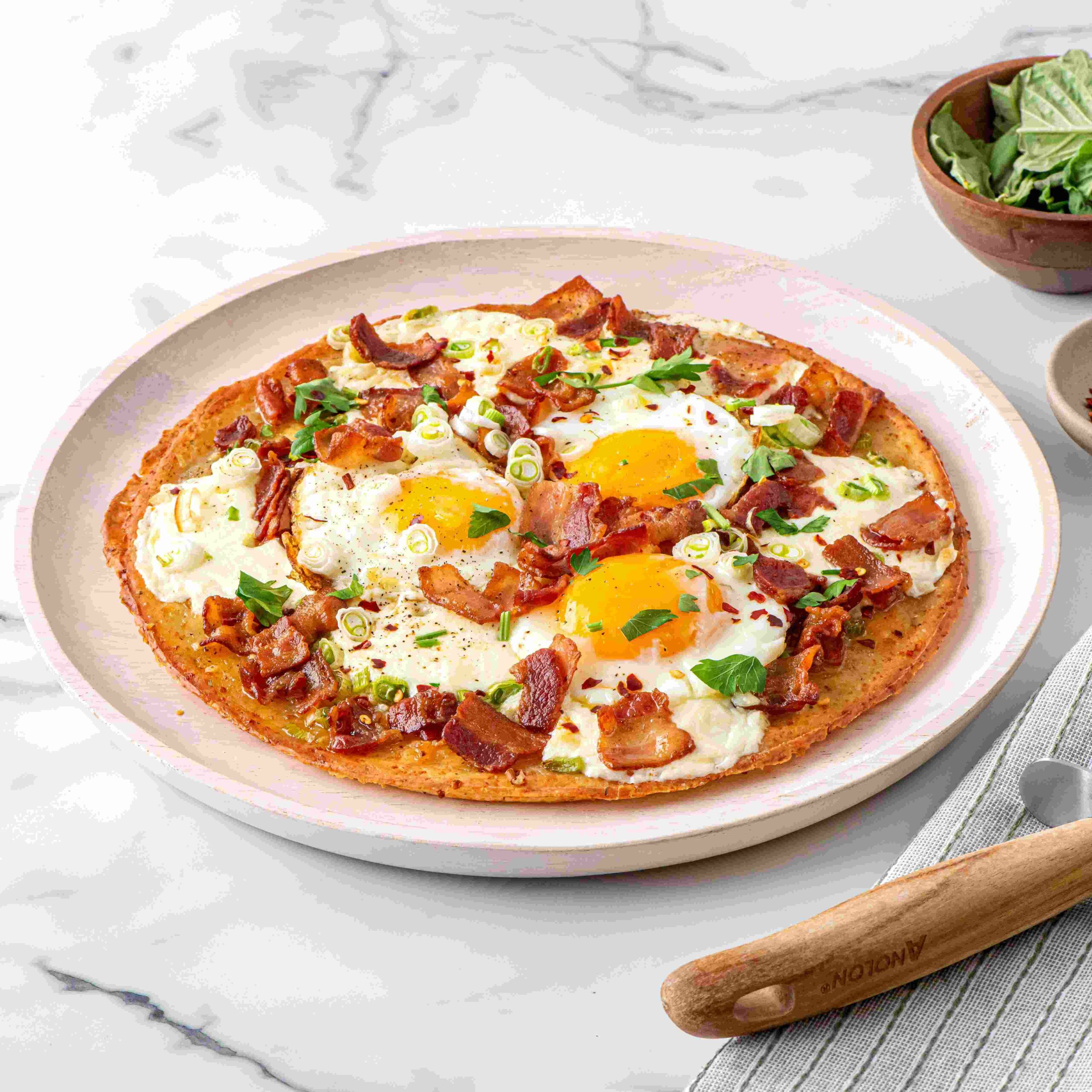 Bacon Breakfast Pizza