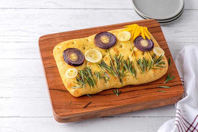 Floral Flatbread