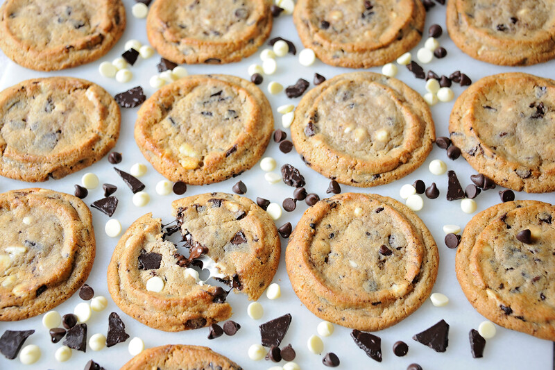 TRIPLE CHOCOLATE BLONDE INDIVIDUALLY WRAPPED BAKED COOKIE