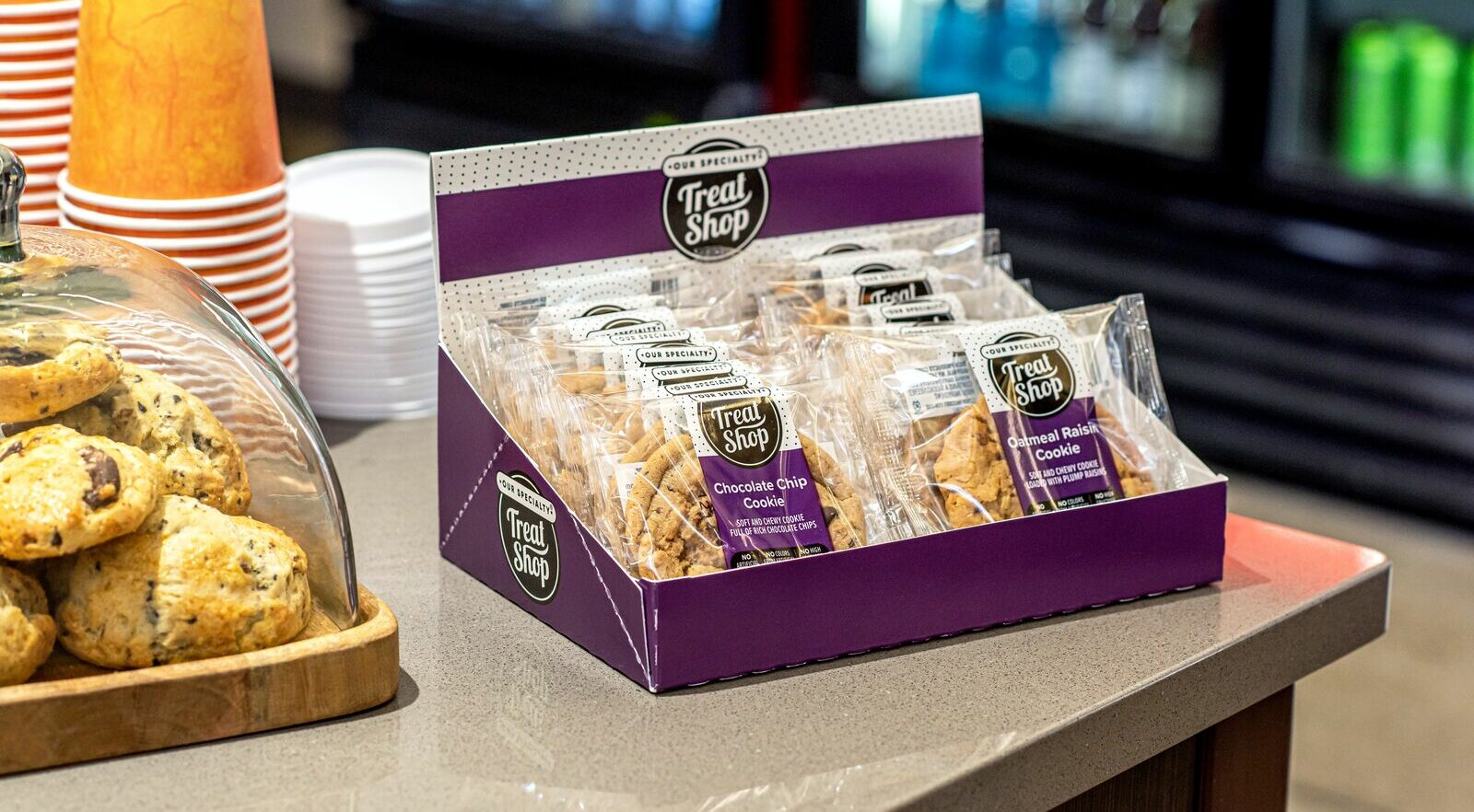 individually wrapped cookie