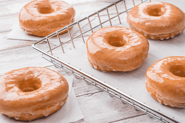 fully finished donut