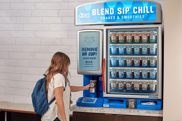 f'real milkshake machine