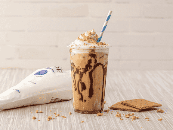 coffee with whipped topping