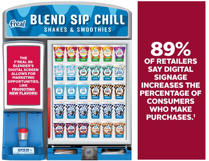 f'real shake and smoothie machine