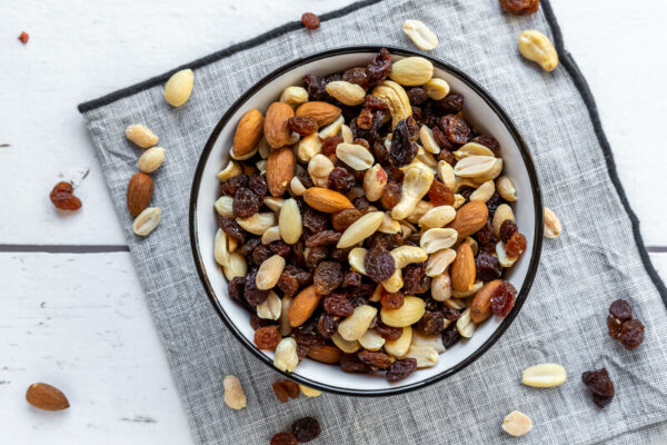 nuts and dried fruits