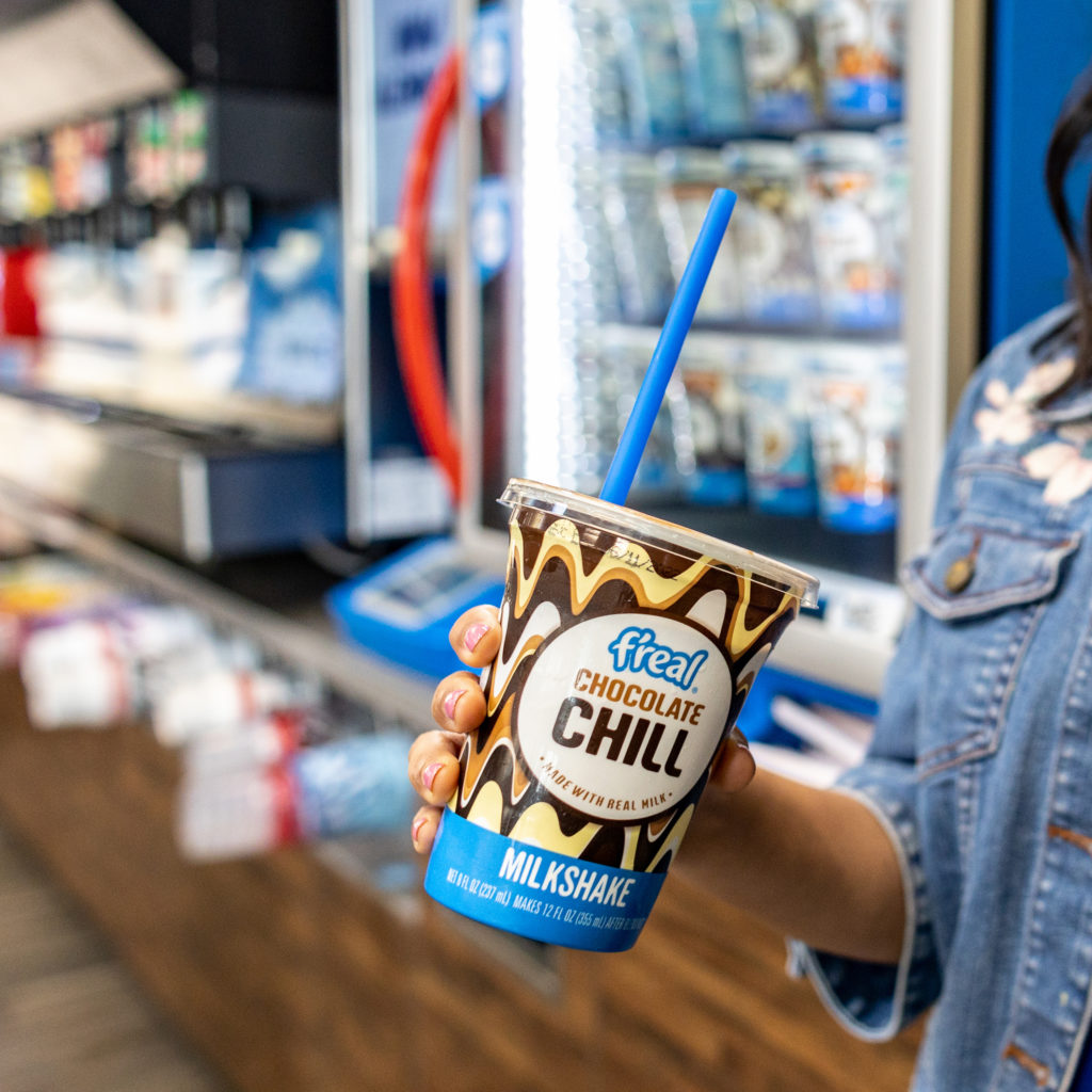 freal chocolate chill milkshake