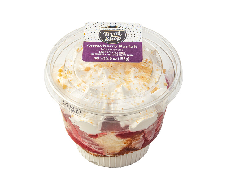 strawberry parfait cup