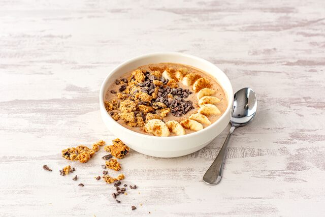 chunky monkey smoothie bowl