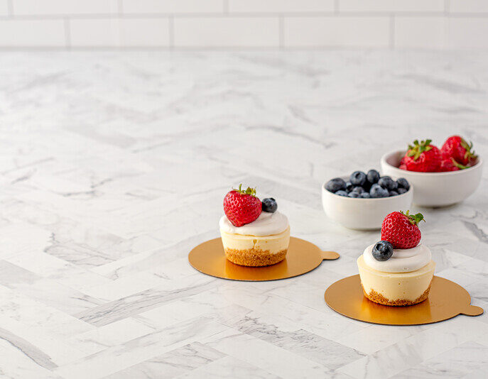mini cheesecake