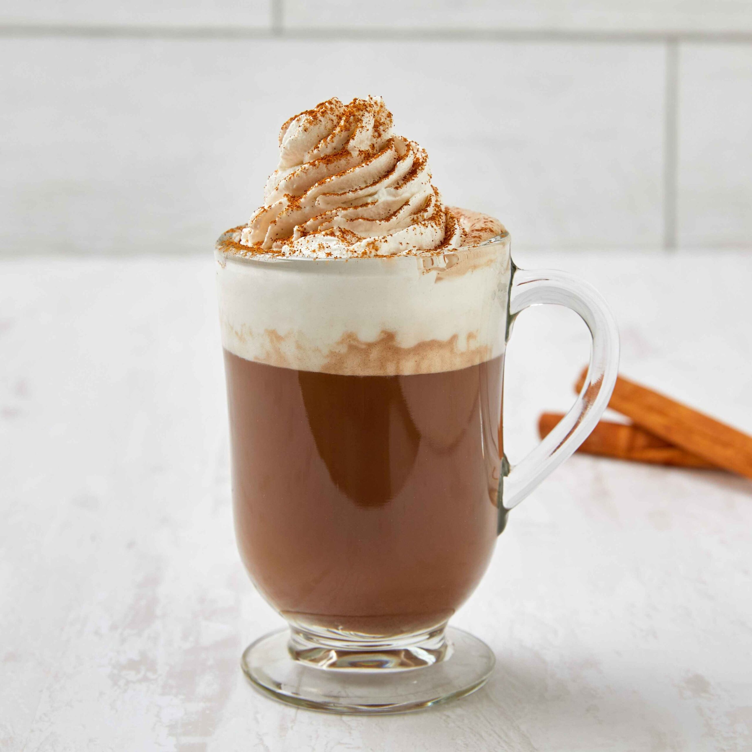 Horchata Pumpkin Latte with On Top® Oat Milk Soft Whip