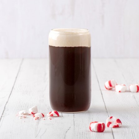 Snow Topped Peppermint Mocha Cold Brew