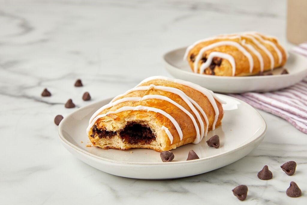 chocolate filled croissant