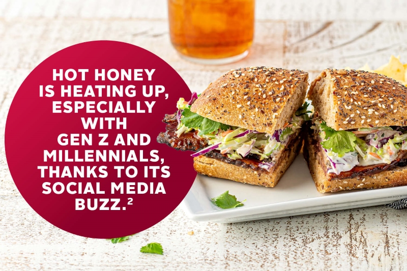 Hot Honey Brisket Sandwich