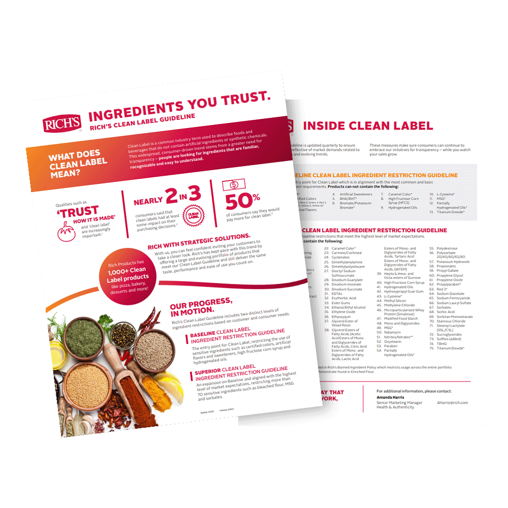 clean label guidelines pdf