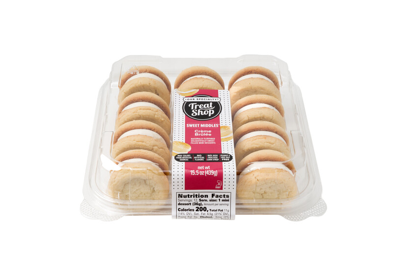 OUR SPECIALTY TREAT SHOP™ CRÈME BRULEE SWEET MIDDLES BAKED COOKIES 12-PACK 15.5OZ