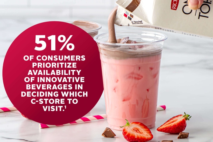strawberry beverage