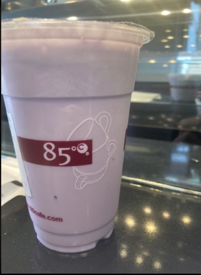 Taro Lavender Latte