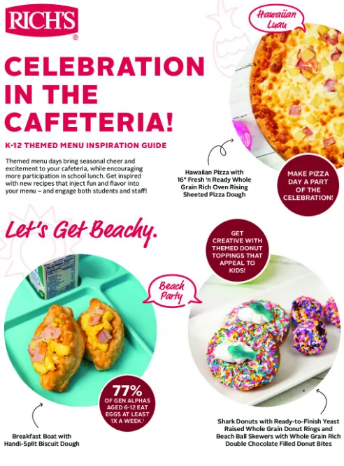 K-12 Rich's Lunchtime Live - Celebration Days Inspiration Guide