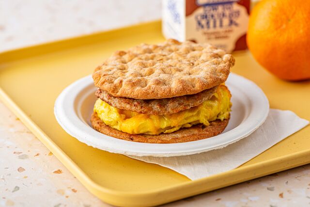 breakfast sandwich