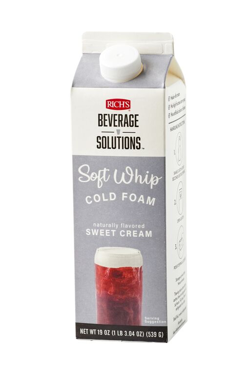 rich's beverage solutions soft whip cold foam