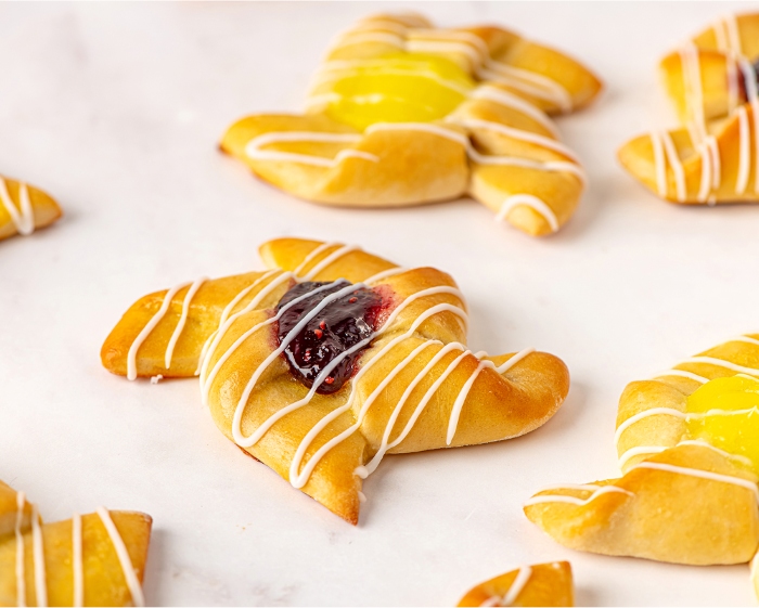 JAM-FILLED DANISH PASTRIES