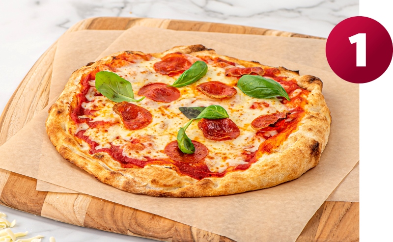 peperoni pizza
