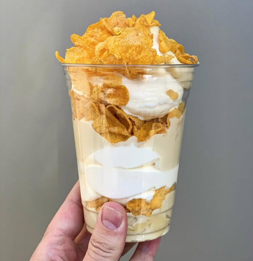 Cheese & Crack&rsquo;s Caramel Cornflake Sundae Cup