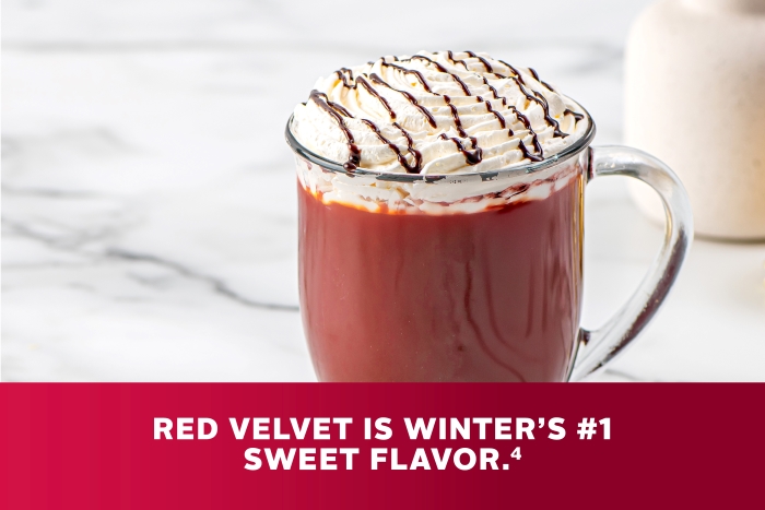 RED VELVET HOT CHOCOLATE