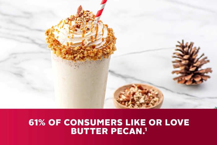 MAPLE BUTTER PECAN MILKSHAKE