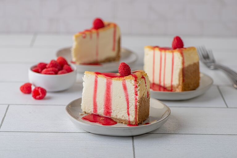 raspberry cheesecake