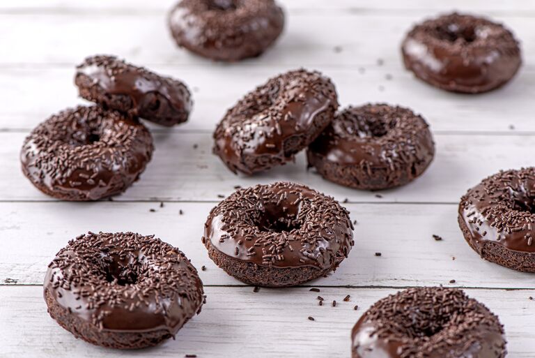 chocolate donuts