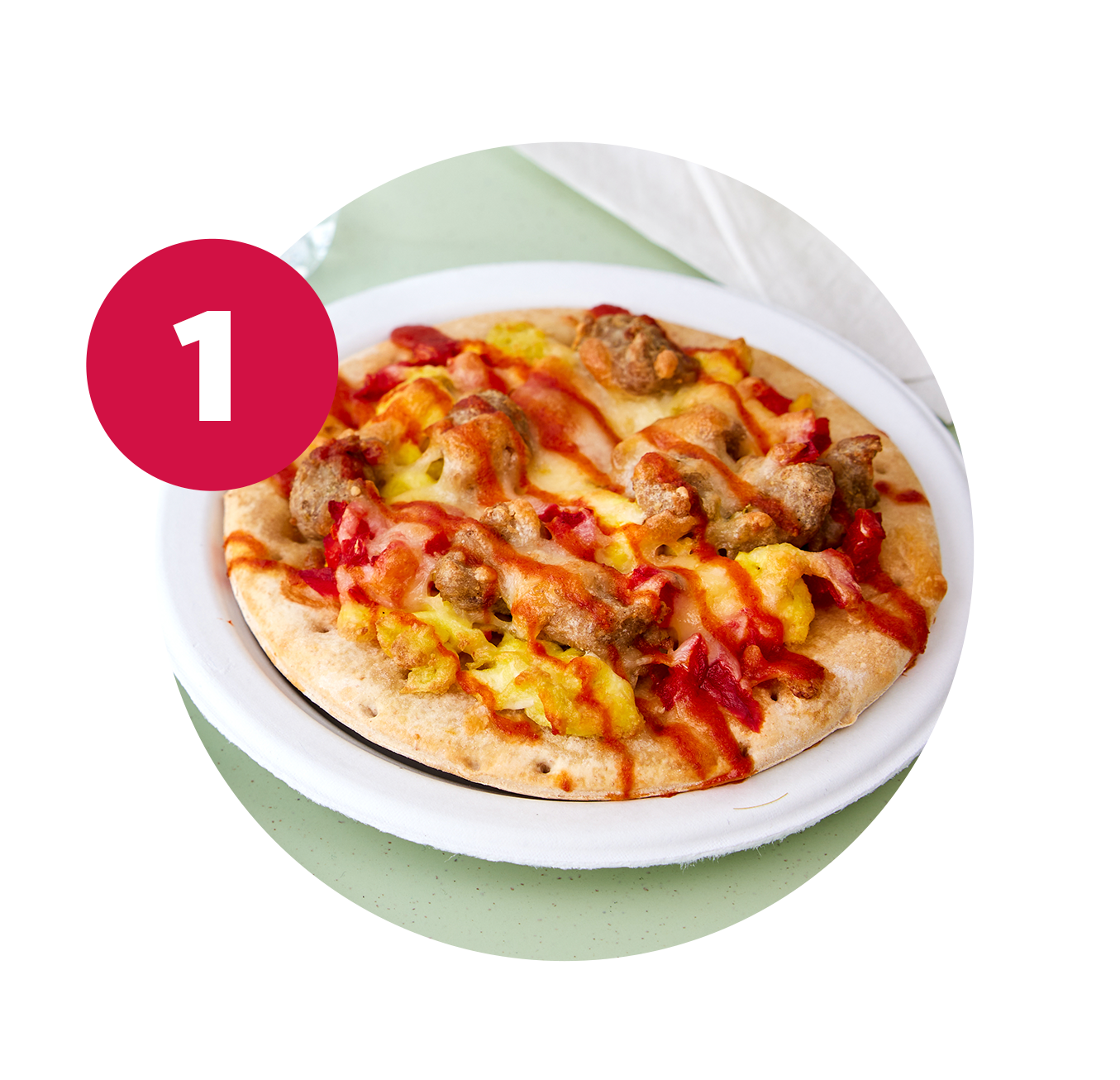 DRAGONFIRE BREAKFAST PIZZA