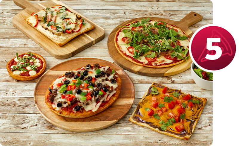 customized pizza