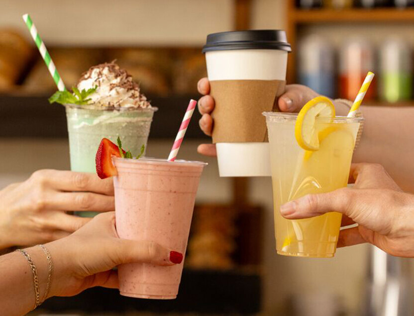 Shake, open and pour on success