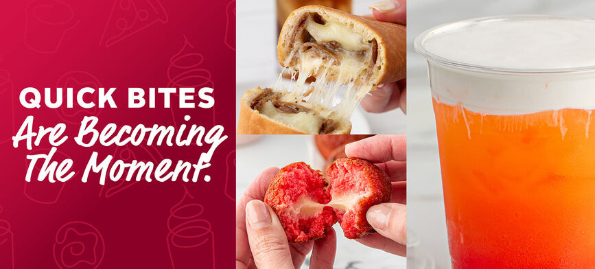 Quick Bites Are Becoming the Moment