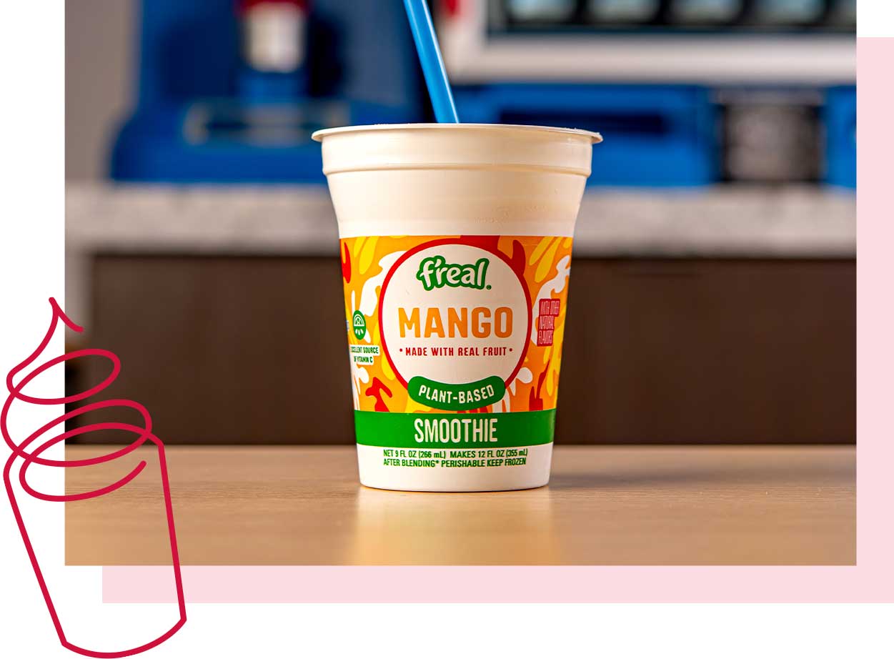 f'real Mango Smoothie