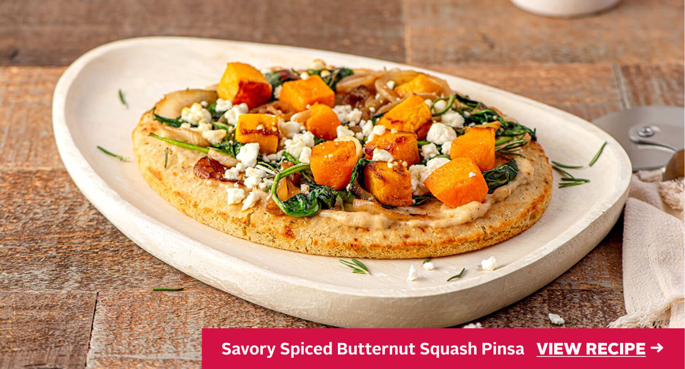 Savory Spiced Butternut Squash Pizza
