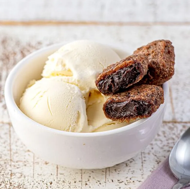 fried brownie bite