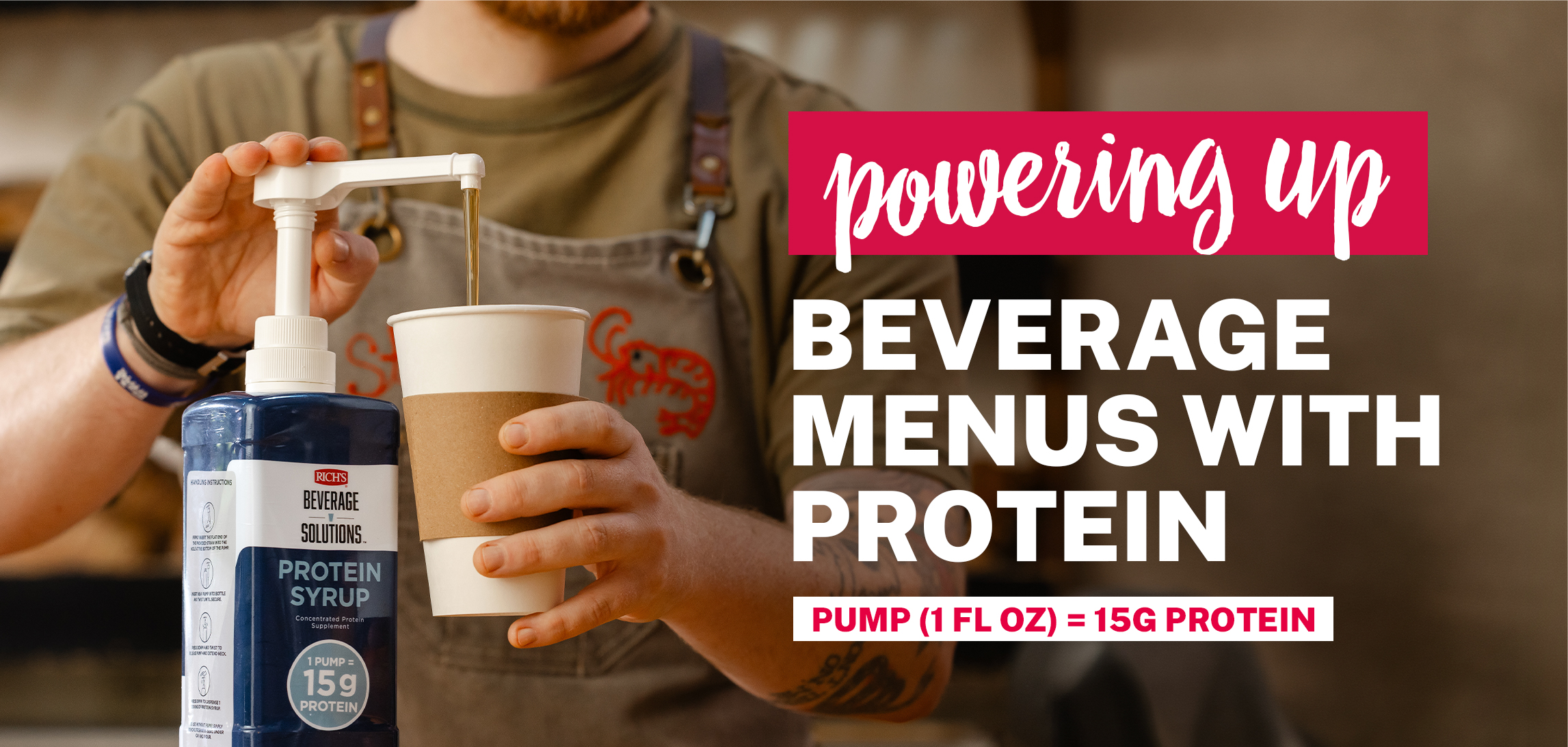 POWERING UP BEVERAGE MENUS WITH PROTEIN