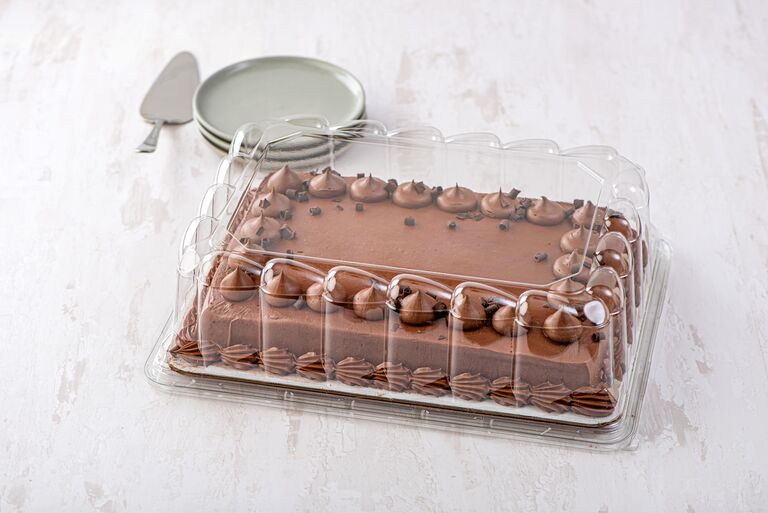 fully finished chocolate cake