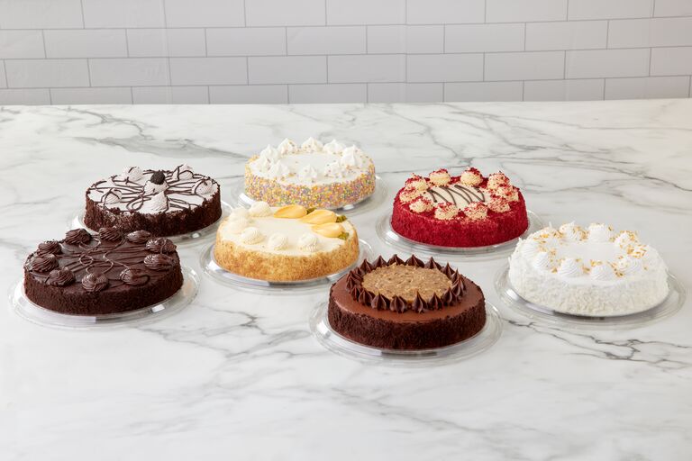 fully finished cakes